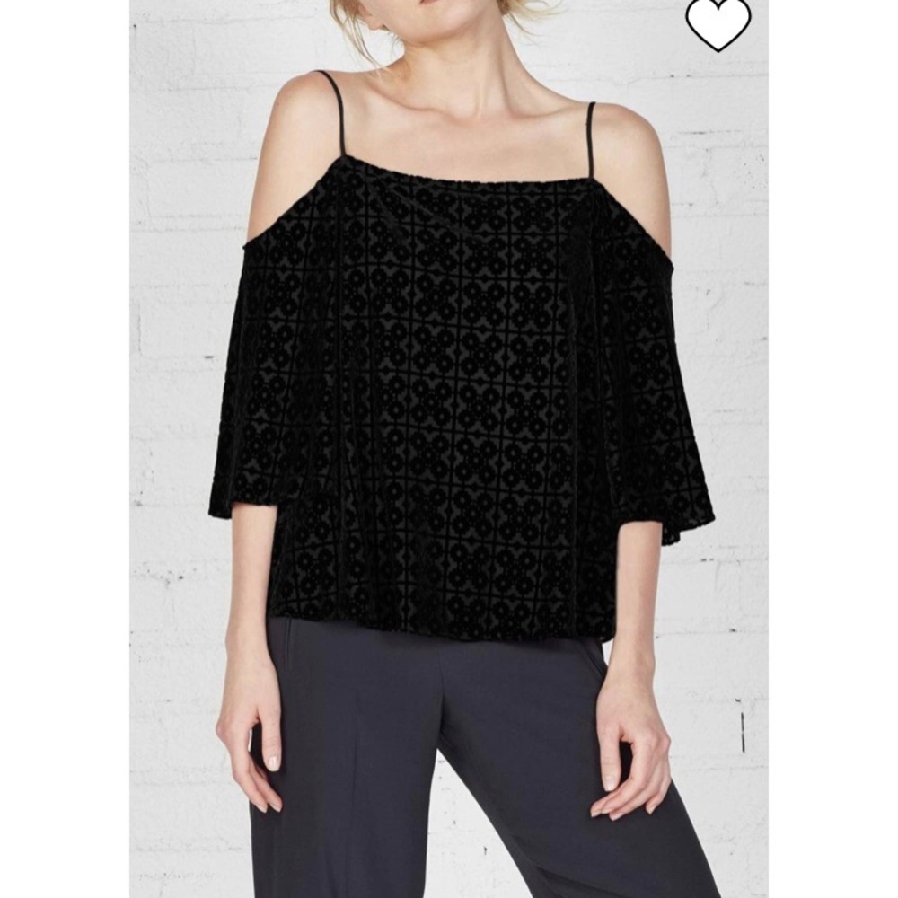 Bailey 44 Velvet burnout top. NWT.
